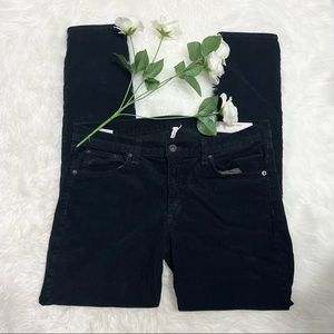 Rag & Bone Black Corduroy Skinny Jeans